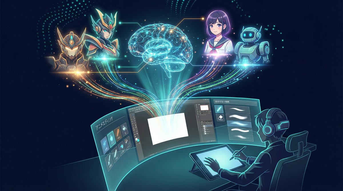 少女萝莉AI动漫创作工具